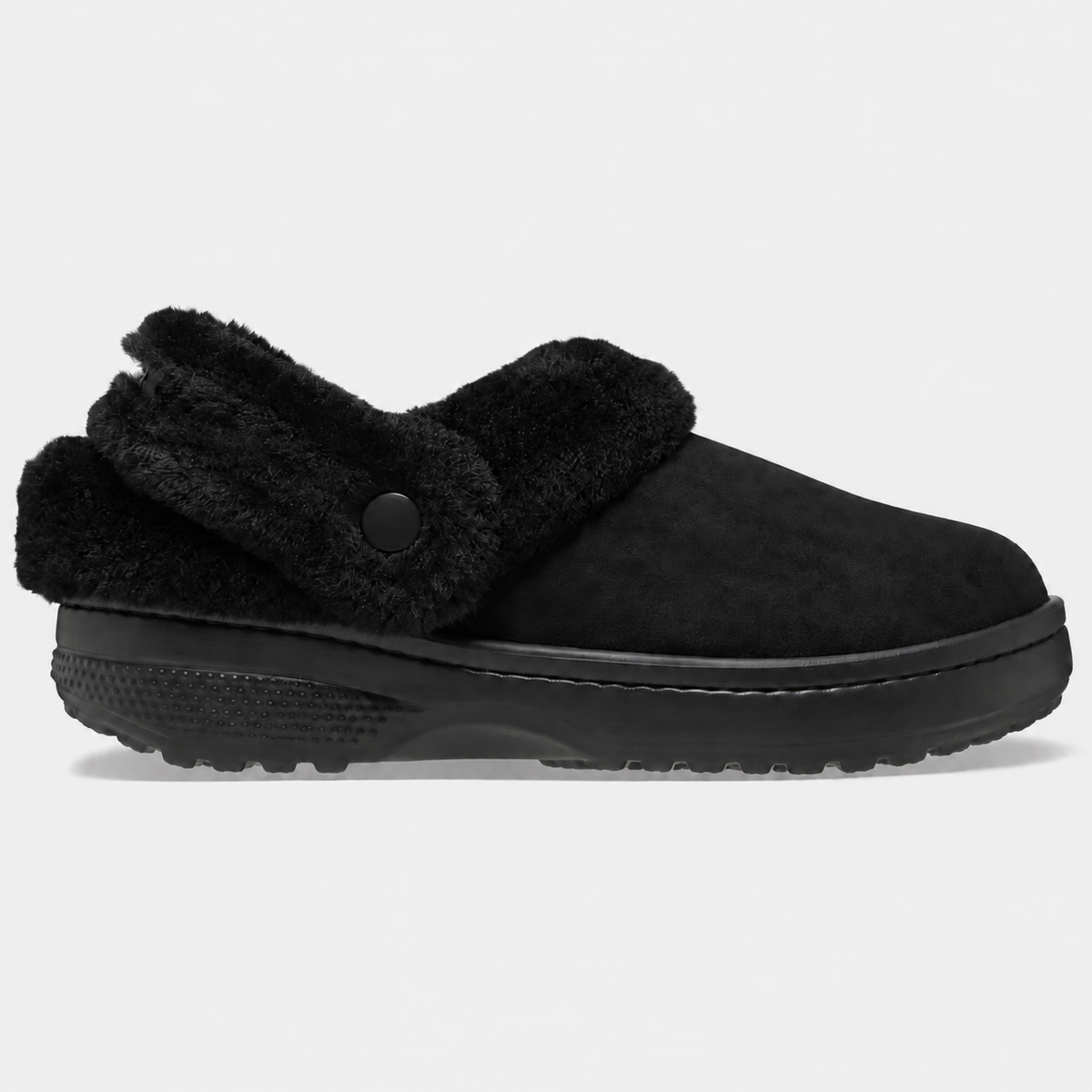 Women’s Faux-Fur Lined Vegan Suede Clogs