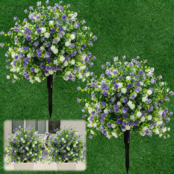 🎁Last Day Sale - 50% Off🔥Artificial Potted Trees With Ground Stakes🌼