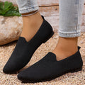 👞 LIMITED-TIME 50% OFF! ✨ Women’s Knitted Pointed Toe Loafers – Slip-On, Breathable, Lightwe